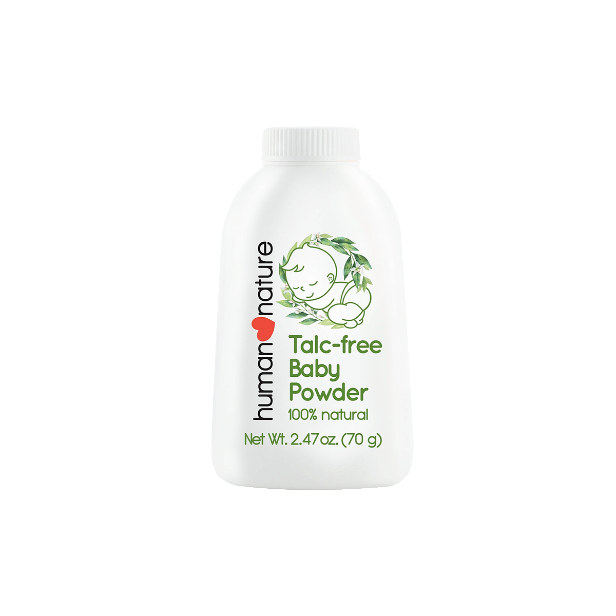 human nature baby powder