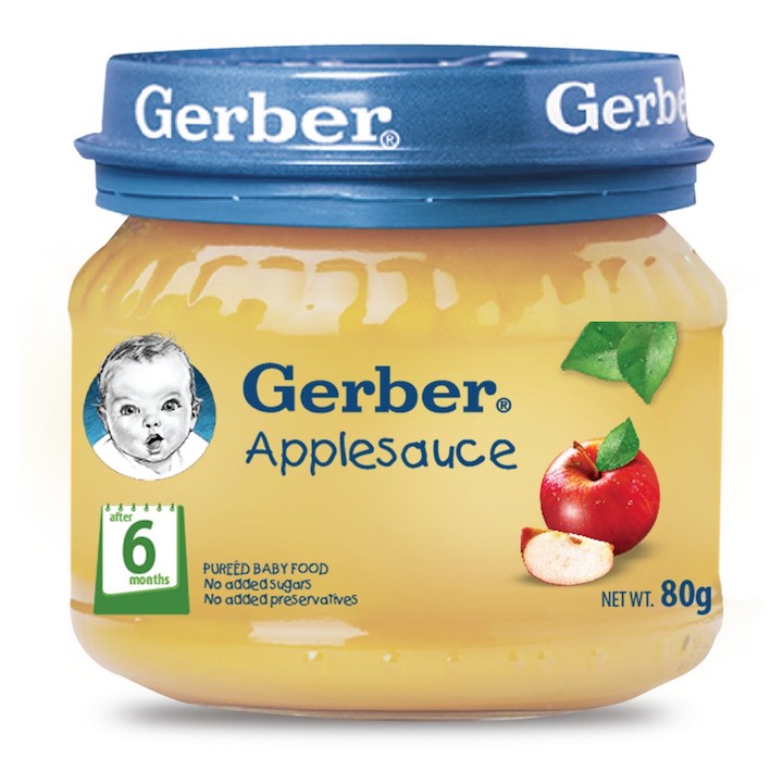 Gerber Baby Food Apple Sauce 80g – FETA 