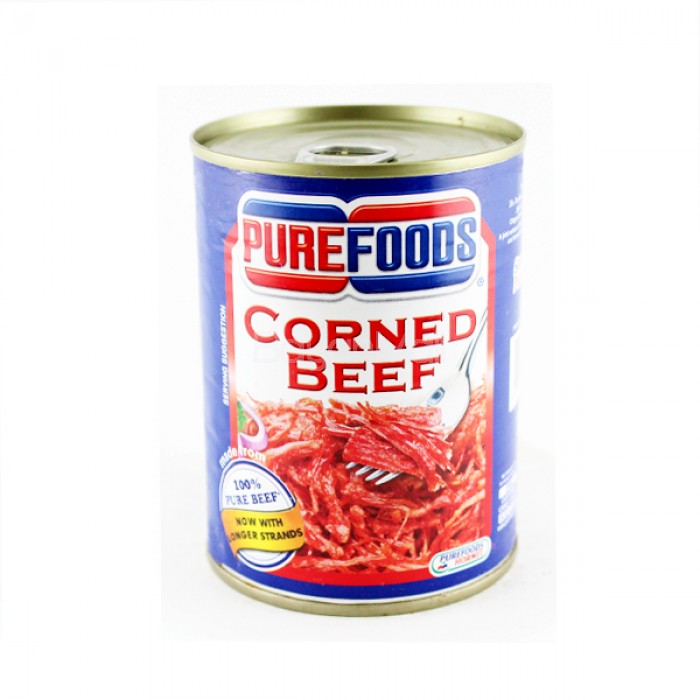 3 Cans Pure Foods Corned Beef 210g 3 Feta Mediterranean