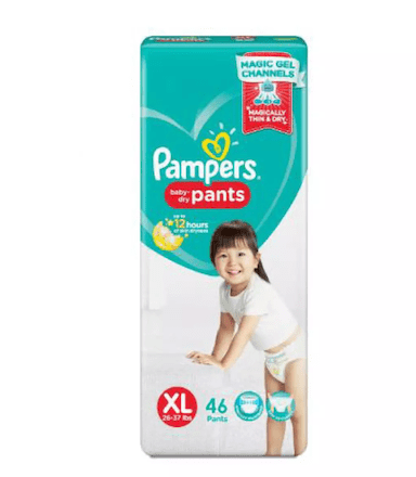 pampers pants xl