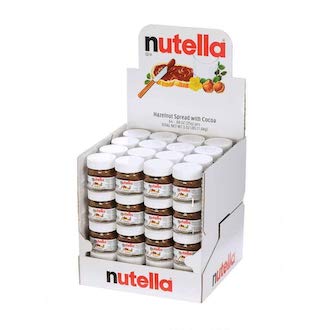 Nutella 25 Gr Mini Pote ,box De 6 Unidades