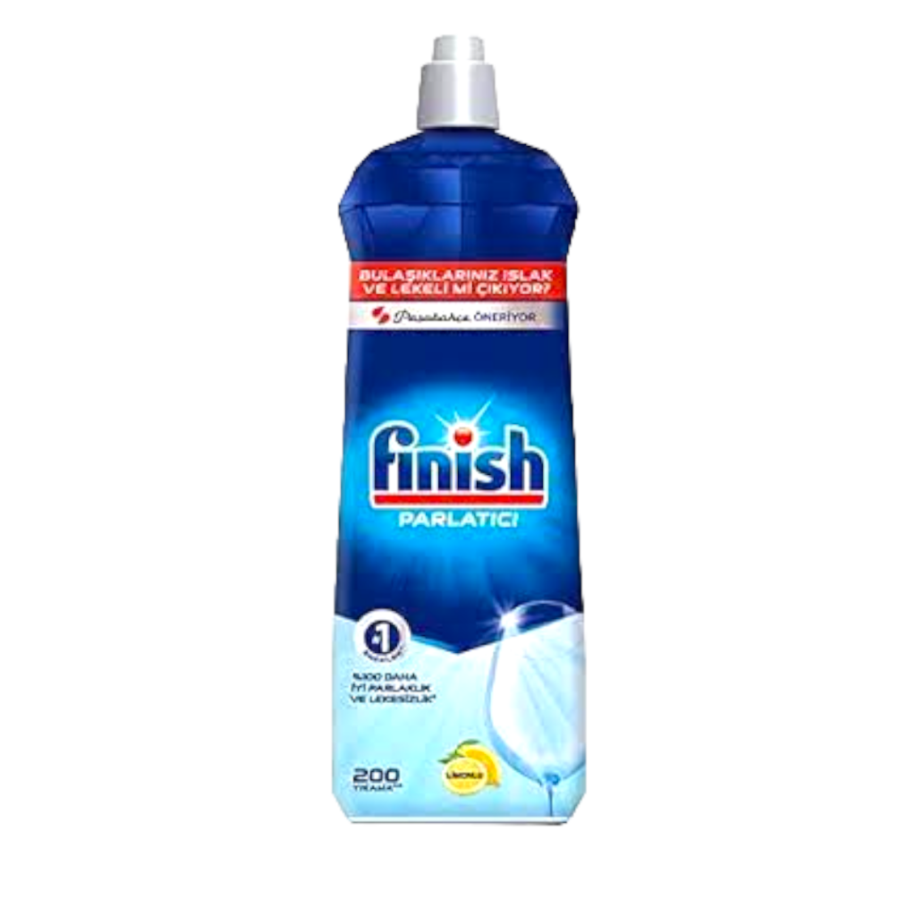 Finish Rinse Aid Lemon 800ml [Up to 200 Washes] FETA Mediterranean