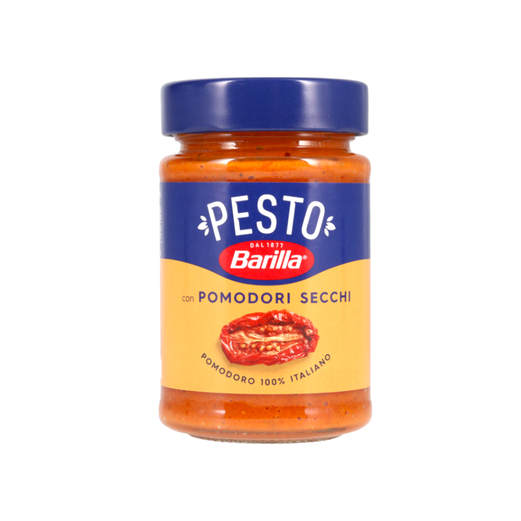 Barilla Classic Pesto Pomodori Secchi Pasta Sauce with Italian Sun