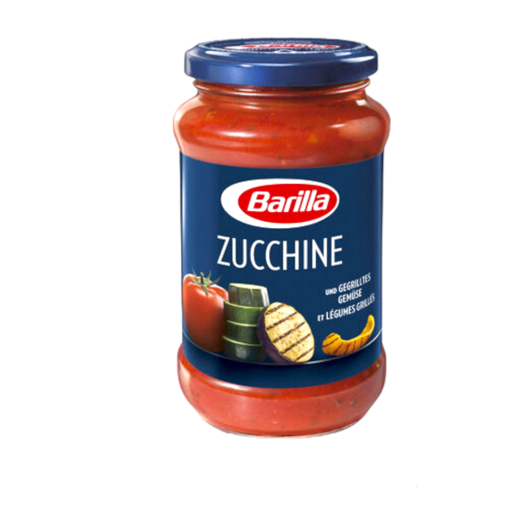 Barilla Zucchine Pasta Sauce with Italian Tomato and grilled Vegetables