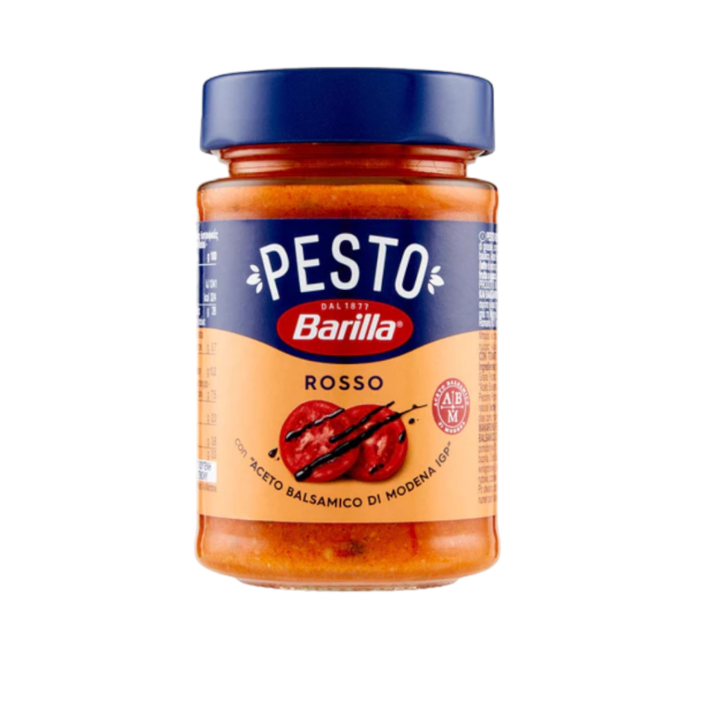 Barilla Classic Pesto Rosso with Tomatoes and Modena Balsamic Vinegar 200g [Expiry27/08/24