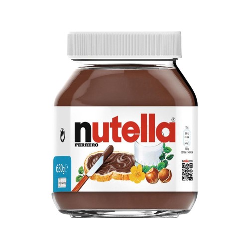 Nutella Hazelnut Spread with Cocoa 630g [Expiration November 2024] FETA Mediterranean